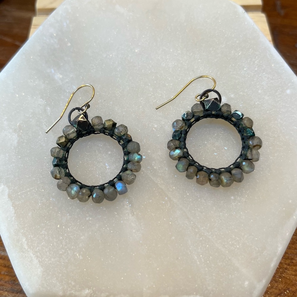 Chan Luu Style Tourmaline Earrings
